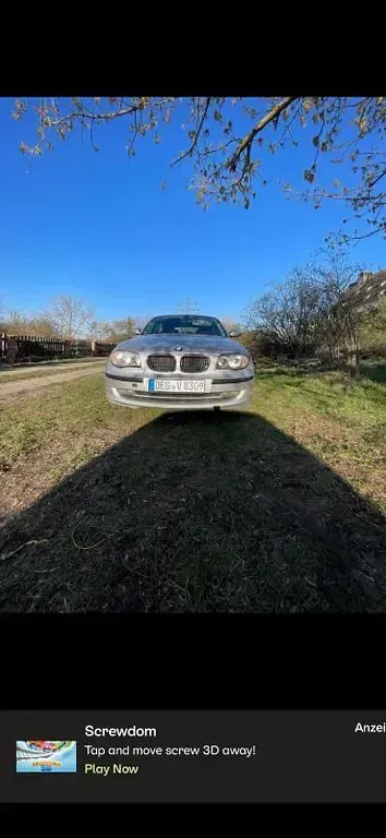 Używany BMW 116 122 KM (89 kW) 2008 Srebrny Hatchback