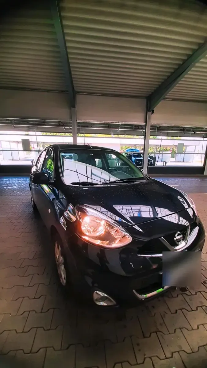 Gebraucht Nissan Micra Pure 98 PS (72 kW) 2015 Grün Kleinwagen