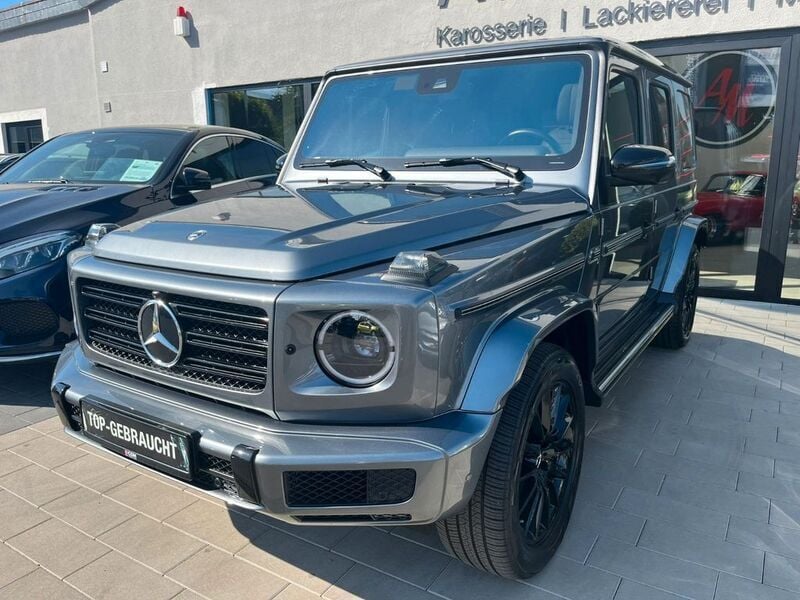 Selenitgrau metallic Gebraucht 2022 Mercedes G500 AMG SUV | 132.980 € (Superpreis) - Bild 1/4