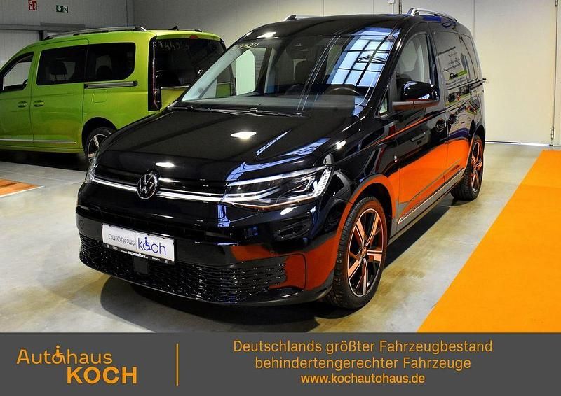 Gebraucht VW Caddy Style 114 PS (83 kW) 2022 Schwarz Van / Kleinbus
