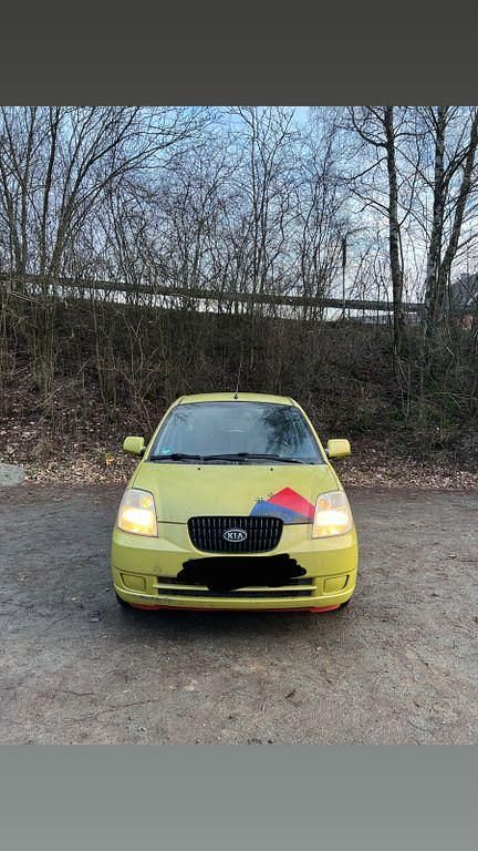Gebraucht Kia Picanto LX 65 PS (47 kW) 2005 Gelb Kleinwagen