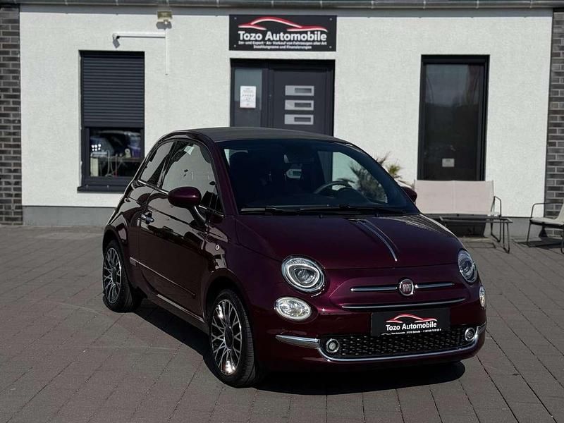 Colore esterno (opera bordeaux Gebraucht 2020 Fiat 500C Star Cabrio | 13.290 € (Fairer Preis) - Bild 1/4