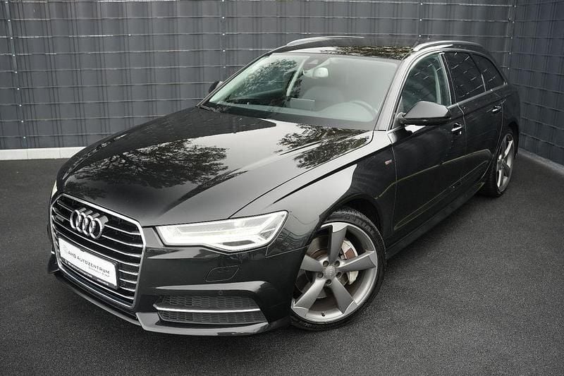 Schwarz Gebraucht 2015 Audi A6 S-Line Kombi | 13.699 € (Fairer Preis) - Bild 1/4