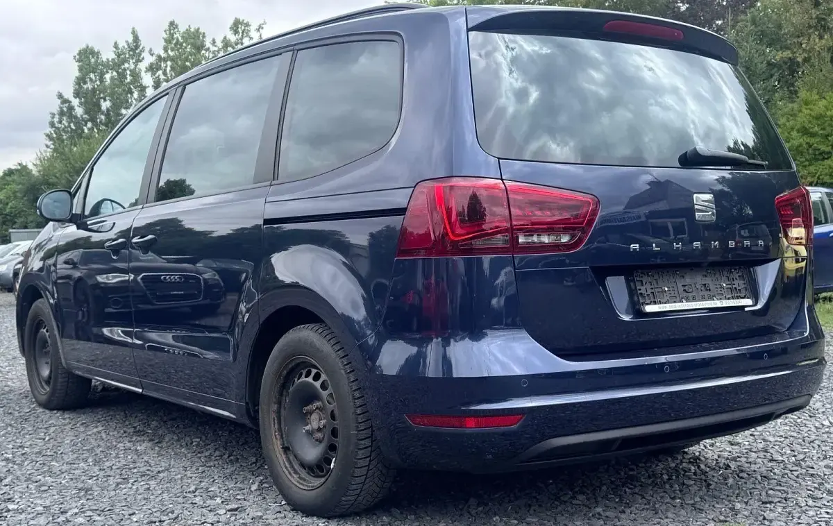 Gebraucht Seat Alhambra Style 150 PS (110 kW) 2015 Blau Van / Kleinbus