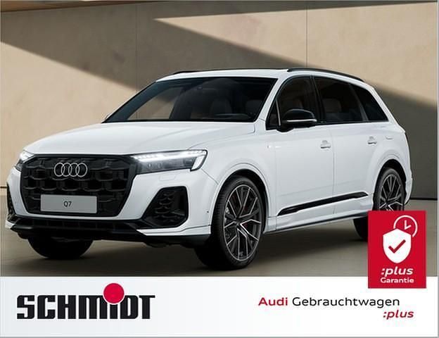 Gletscherweiß metallic Gebraucht 2024 Audi Q7 S-Line SUV | 83.840 € (Fairer Preis) - Bild 1/4