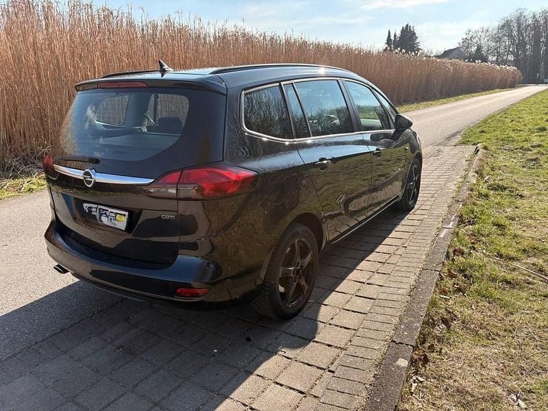 Gebraucht Opel Zafira Tourer Edition 165 PS (121 kW) 2012 Schwarz Van / Kleinbus