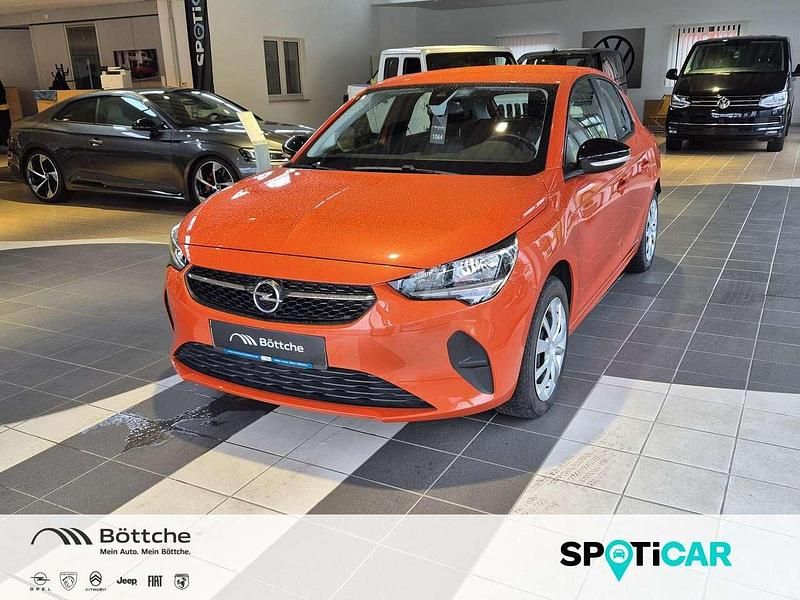 Power orange/dynamik orange Gebraucht 2021 Opel Corsa-e Edition Kleinwagen | 13.990 € (Guter Preis) - Bild 1/4