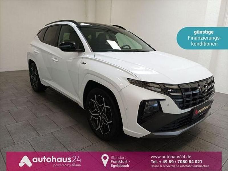 Weiß Gebraucht 2021 Hyundai Tucson N Line SUV | 27.470 € (Fairer Preis) - Bild 1/4