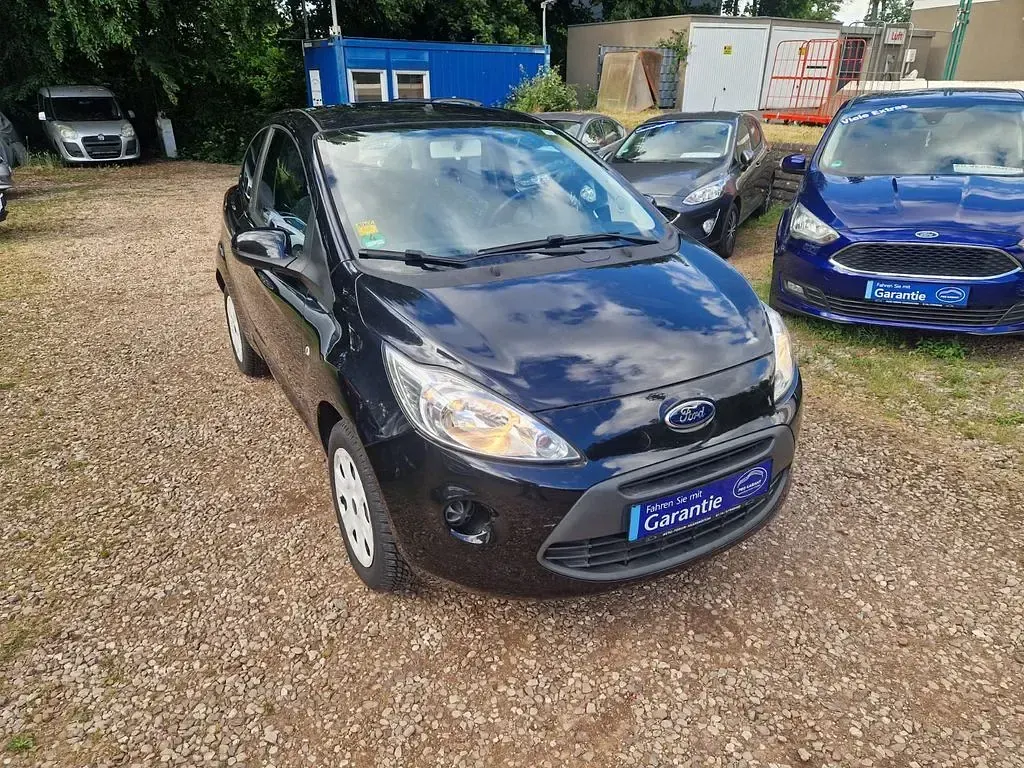 Gebraucht Ford Ka 69 PS (50 kW) 2012 Midnightschwarz metallic Kleinwagen