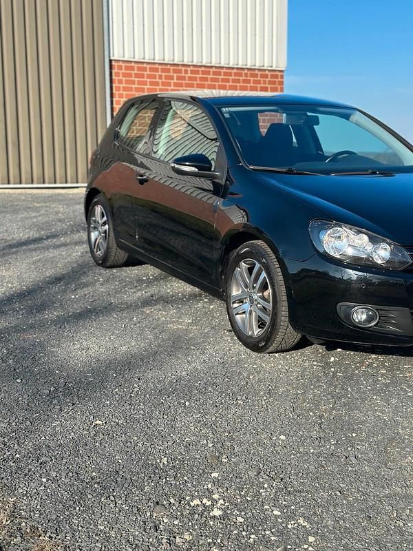 Gebraucht VW Golf VI 80 PS (58 kW) 2009 Schwarz Kleinwagen