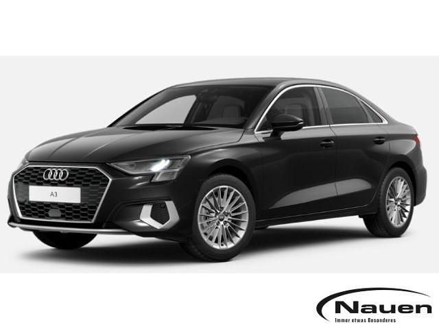 Mythosschwarz metallic Gebraucht 2024 Audi A3 Advanced Plus Limousine | 29.490 € (Superpreis) - Bild 1/3
