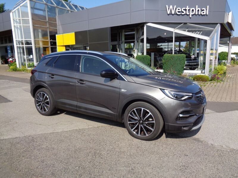 Mondstein grau (metallic) Gebraucht 2021 Opel Grandland X Ultimate SUV | 23.790 € (Teuer) - Bild 1/4