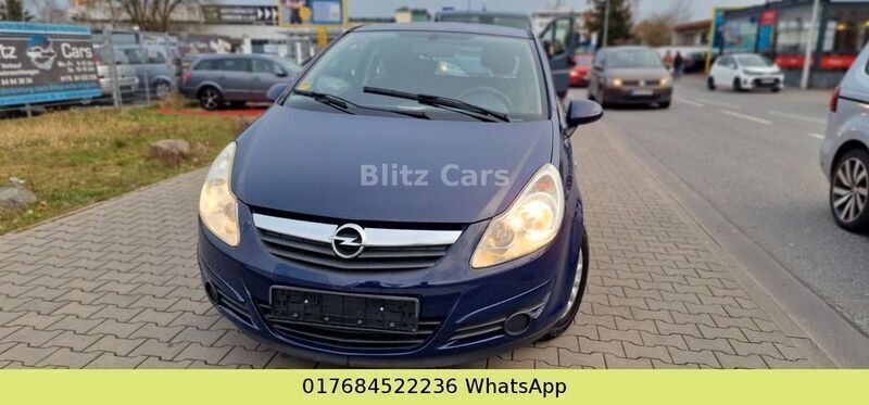 Blau Gebraucht 2009 Opel Corsa Selection Kleinwagen | 3.200 € (Fairer Preis) - Bild 1/4