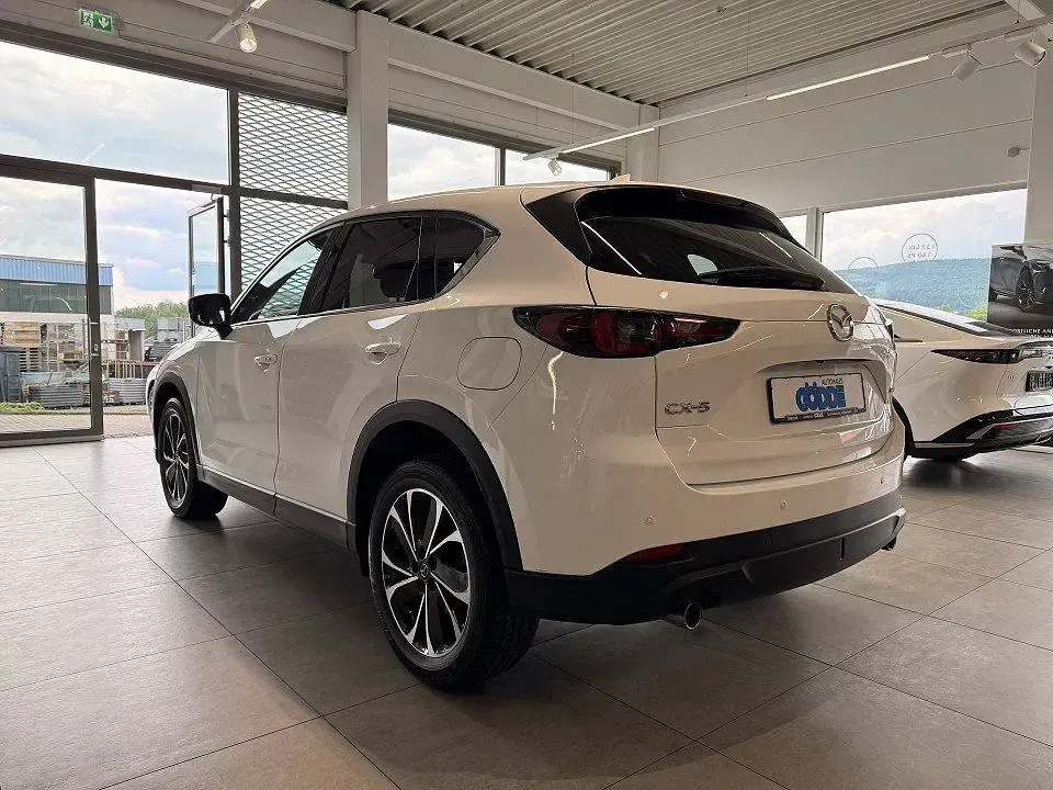 Gebraucht Mazda CX-5 Exclusive-Line 194 PS (142 kW) 2023 Weiß SUV