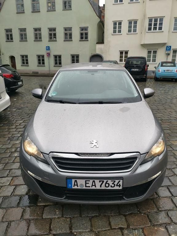Gebraucht Peugeot 308 SW Access 92 PS (67 kW) 2014 Silber Kombi