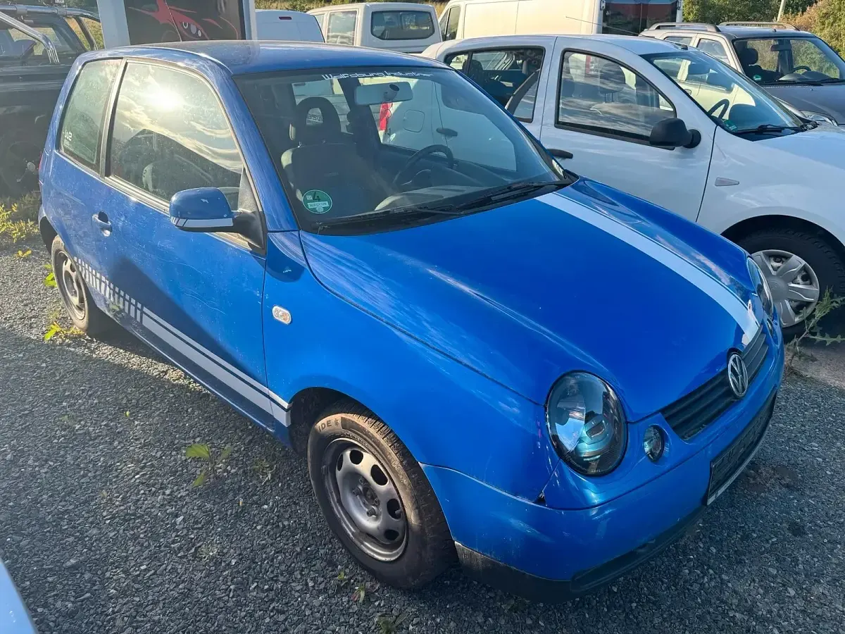Gebraucht VW Lupo 75 PS (55 kW) 2001 Blau Kleinwagen