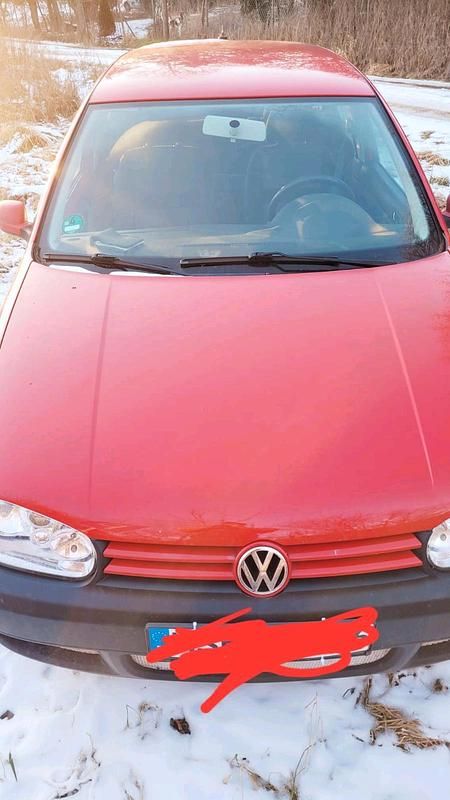 Gebraucht VW Golf IV 75 PS (55 kW) 2001 Rot Kleinwagen