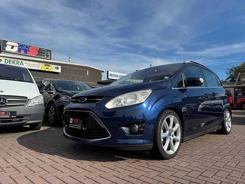 Gebraucht Ford Grand C-Max Titanium 163 PS (119 kW) 2011 Blau Van / Kleinbus