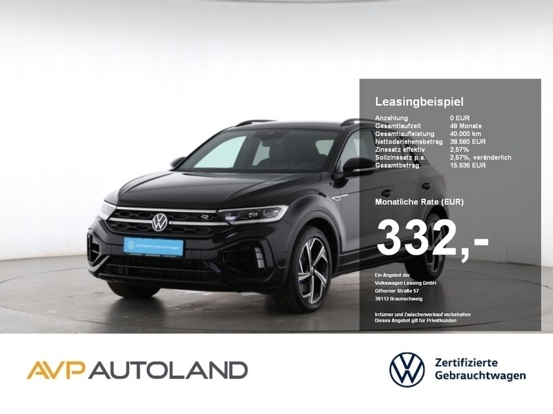 Deep black perleffekt Gebraucht 2024 VW T-Roc R SUV | 38.530 € (Fairer Preis) - Bild 1/4