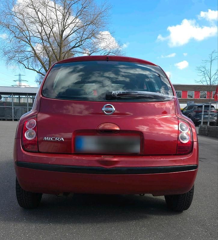 Gebraucht Nissan Micra 65 PS (47 kW) 2007 Rot Kleinwagen