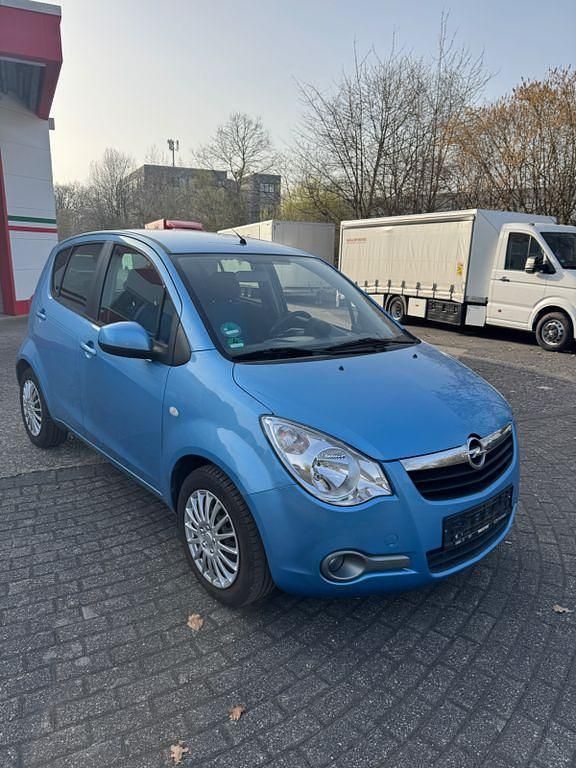 Gebraucht Opel Agila Edition 86 PS (63 kW) 2008 Blau Kleinwagen