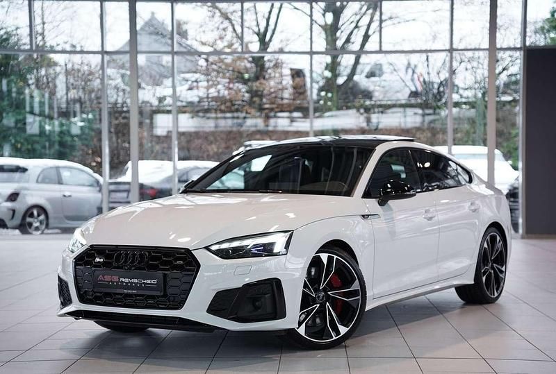 Gletscherweiã metallic Gebraucht 2020 Audi S5 Sportback Kleinwagen | 46.800 € (Teuer) - Bild 1/4