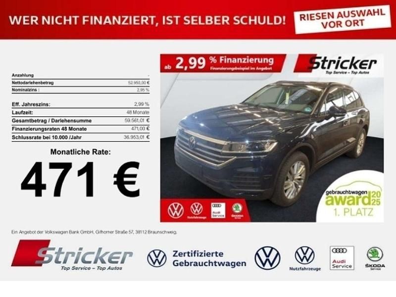Meloe blue kristalleffekt Gebraucht 2025 VW Touareg SUV | 52.950 € - Bild 1/3