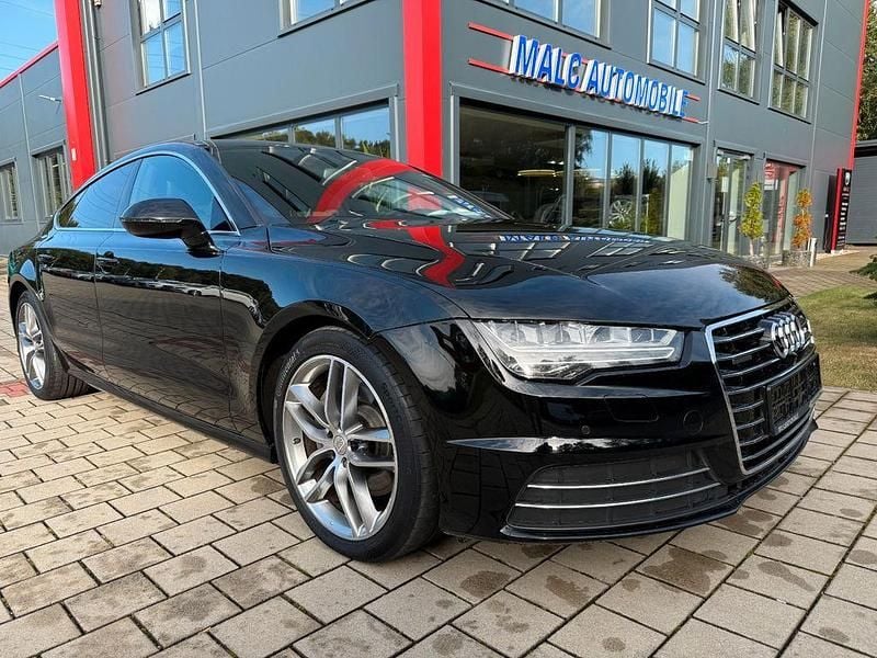 Schwarz Gebraucht 2017 Audi A7 Sportback Comfort Kleinwagen | 17.999 € (Guter Preis) - Bild 1/4