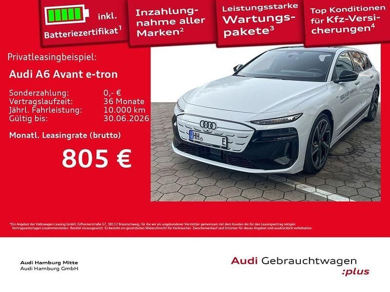 Gebraucht Audi A6 e-tron S-Line 269 kW (367 PS) 2026 Weiß Limousine