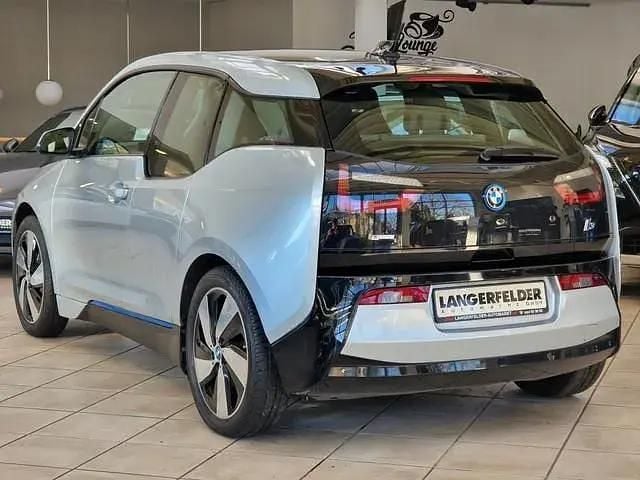 Gebraucht BMW i3 170 PS (125 kW) 2014 Ionic silver mit akzent bmw i blau Kleinwagen