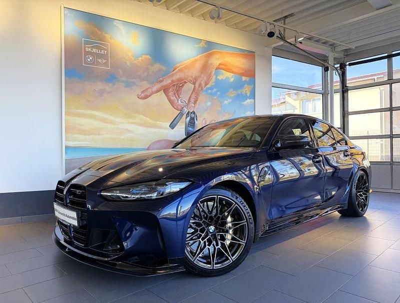 Tansanitblau ii metallic Gebraucht 2021 BMW M3 Competition Edition Limousine | 65.900 € (Fairer Preis) - Bild 1/4