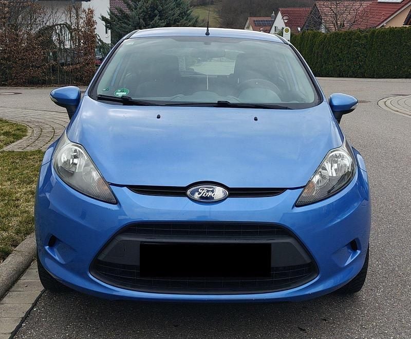 Gebraucht Ford Fiesta 75 PS (55 kW) 2009 Blau Kleinwagen