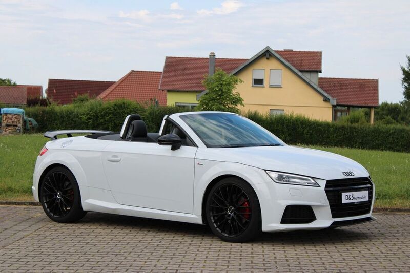 Weiß Gebraucht 2017 Audi TT Roadster Competition Cabrio | 27.240 € (Fairer Preis) - Bild 1/4