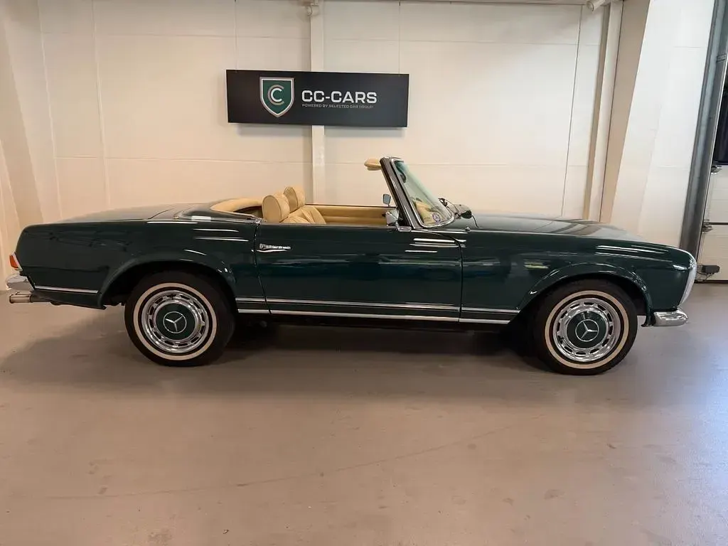 Gebraucht Mercedes SL280 170 PS (125 kW) 1970 Grün Cabrio