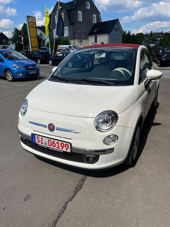 Weiß Gebraucht 2014 Fiat 500 Cabrio | 9.000 € (Fairer Preis) - Bild 1/4