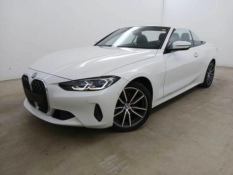 Weiß Gebraucht 2021 BMW 420 Shadowline Cabrio | 34.840 € (Guter Preis) - Bild 1/4