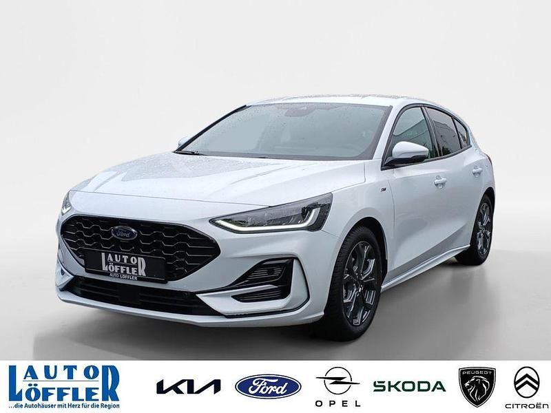 Gebraucht Ford Focus ST-Line 125 PS (91 kW) 2025 Frozen white (weiß) Limousine