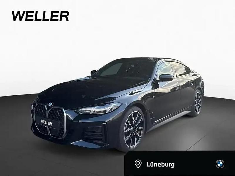 Black sapphire (schwarz) Gebraucht 2025 BMW 430 Gran Coupé M Sport Coupé | 48.890 € - Bild 1/4