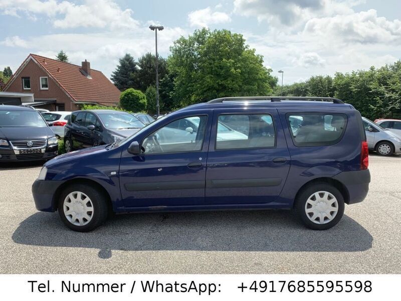 Gebraucht Dacia Logan MCV Ambiance 87 PS (63 kW) 2008 Blau Kombi
