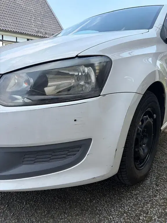 Gebraucht VW Polo Trendline 69 PS (50 kW) 2010 Weiß Kleinwagen