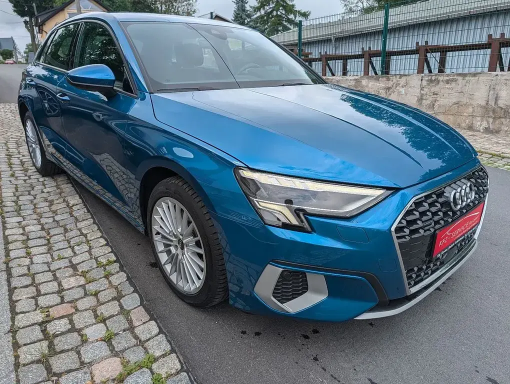 Gebraucht Audi A3 Advanced 200 PS (147 kW) 2022 Atollblau (metallic) Limousine