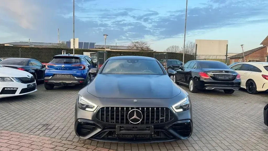Gebraucht Mercedes AMG GT 43 AMG 367 PS (269 kW) 2023 Graphitgrau designo magno Coupé