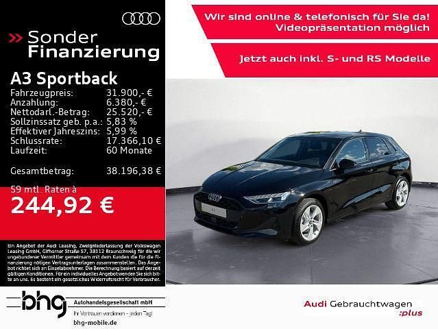 Schwarz Neu 2025 Audi A3 Ambiente Limousine | 31.900 € (Fairer Preis) - Bild 1/4