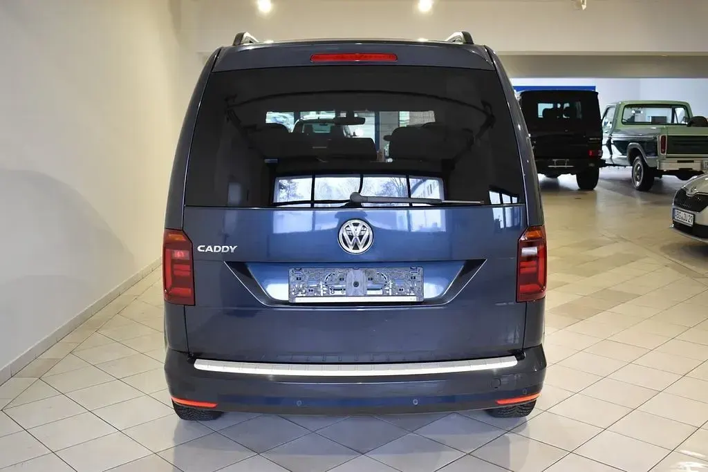 Gebraucht VW Caddy 150 PS (110 kW) 2019 Starlight blue metallic Van / Kleinbus
