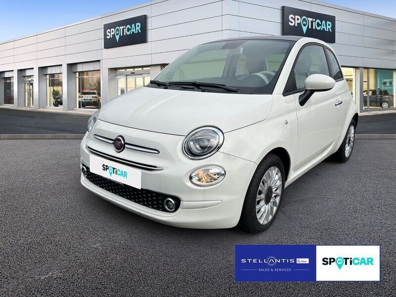 Weiß Gebraucht 2021 Fiat 500 Lounge Kleinwagen | 11.885 € (Fairer Preis) - Bild 1/4