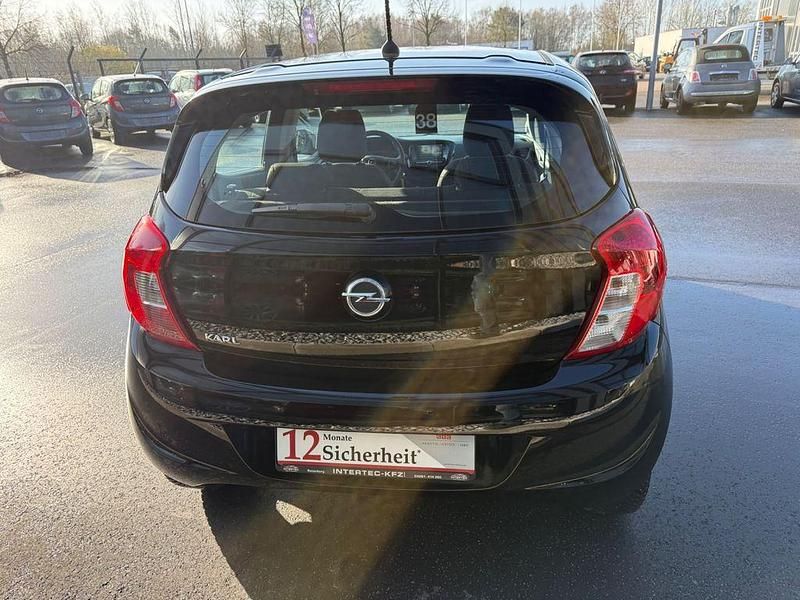 Gebraucht Opel Karl Edition 75 PS (55 kW) 2017 Schwarz Kleinwagen