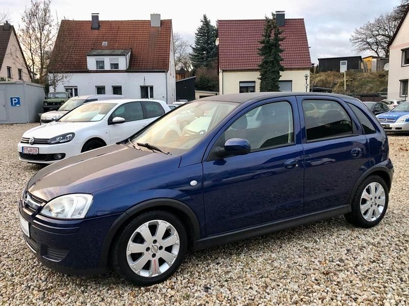 Blau Gebraucht 2004 Opel Corsa Kleinwagen | 1.690 € (Fairer Preis) - Bild 1/4