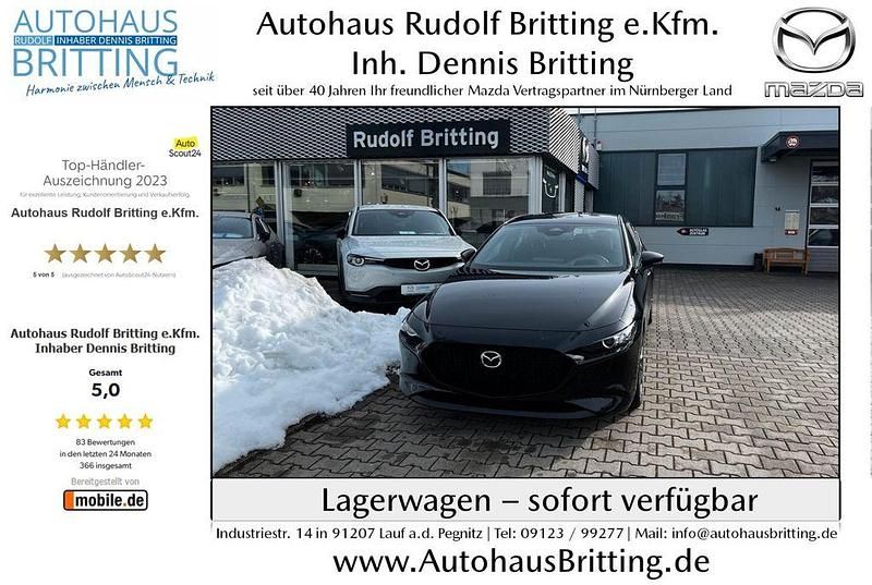 Neu Mazda 3 Center-Line 140 PS (102 kW) 2026 Schwarz Limousine