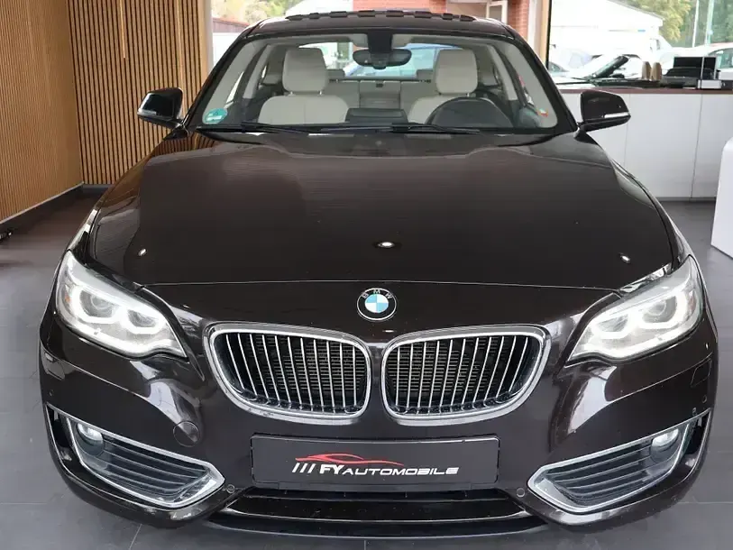 Gebraucht BMW 218 Luxury Line 150 PS (110 kW) 2015 Braun Coupé