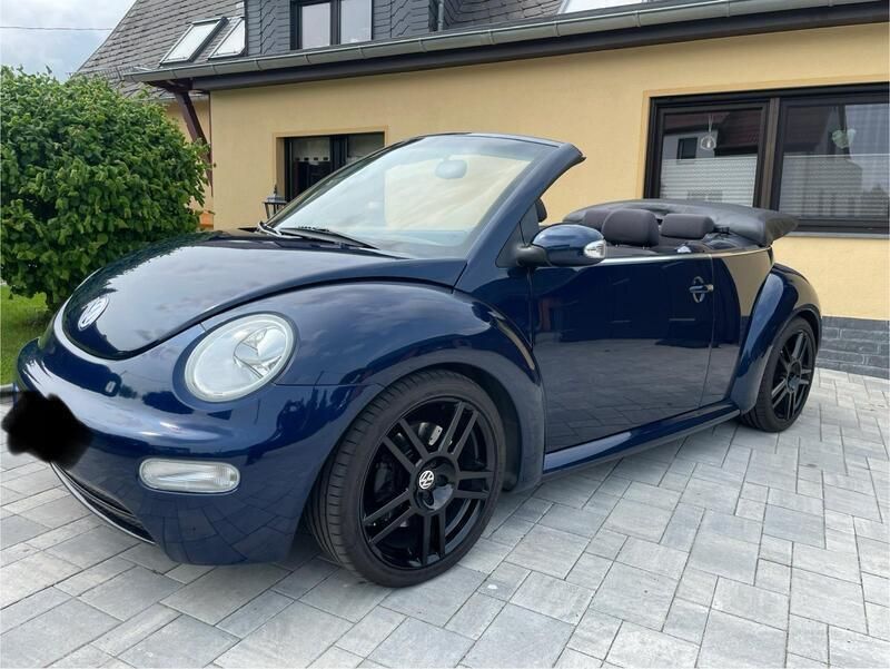 Blau Gebraucht 2003 VW Beetle GTI Cabrio | 8.599 € - Bild 1/4